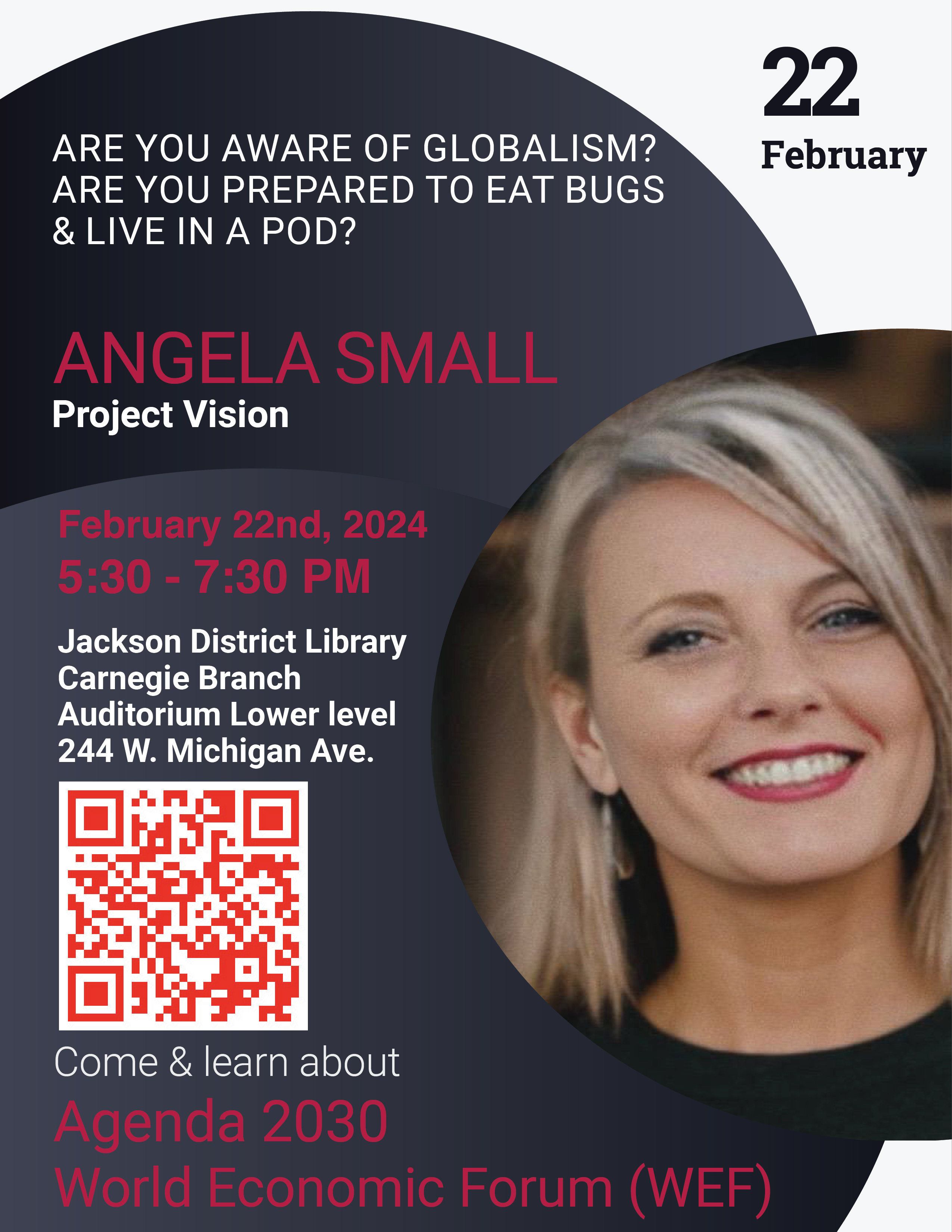 February 22, 2024 - Angela Small, Project 2020 Vision